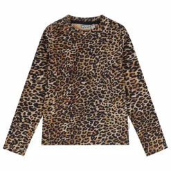 Tumble N'Dry T-shirt Belle Léopard Coton Bio ||Enfant Blouses, T-Shirts