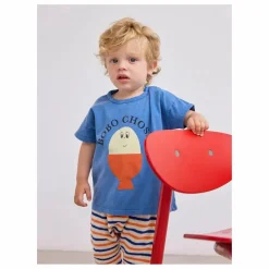 Hot Bobo Choses T-Shirt Bobo Coton Bio | Bleu
