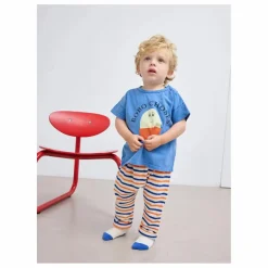 Hot Bobo Choses T-Shirt Bobo Coton Bio | Bleu