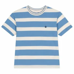 Sale Petit Bateau T-Shirt Brasso Coton Bio | Bleu