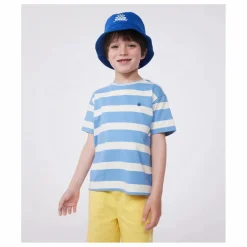Sale Petit Bateau T-Shirt Brasso Coton Bio | Bleu