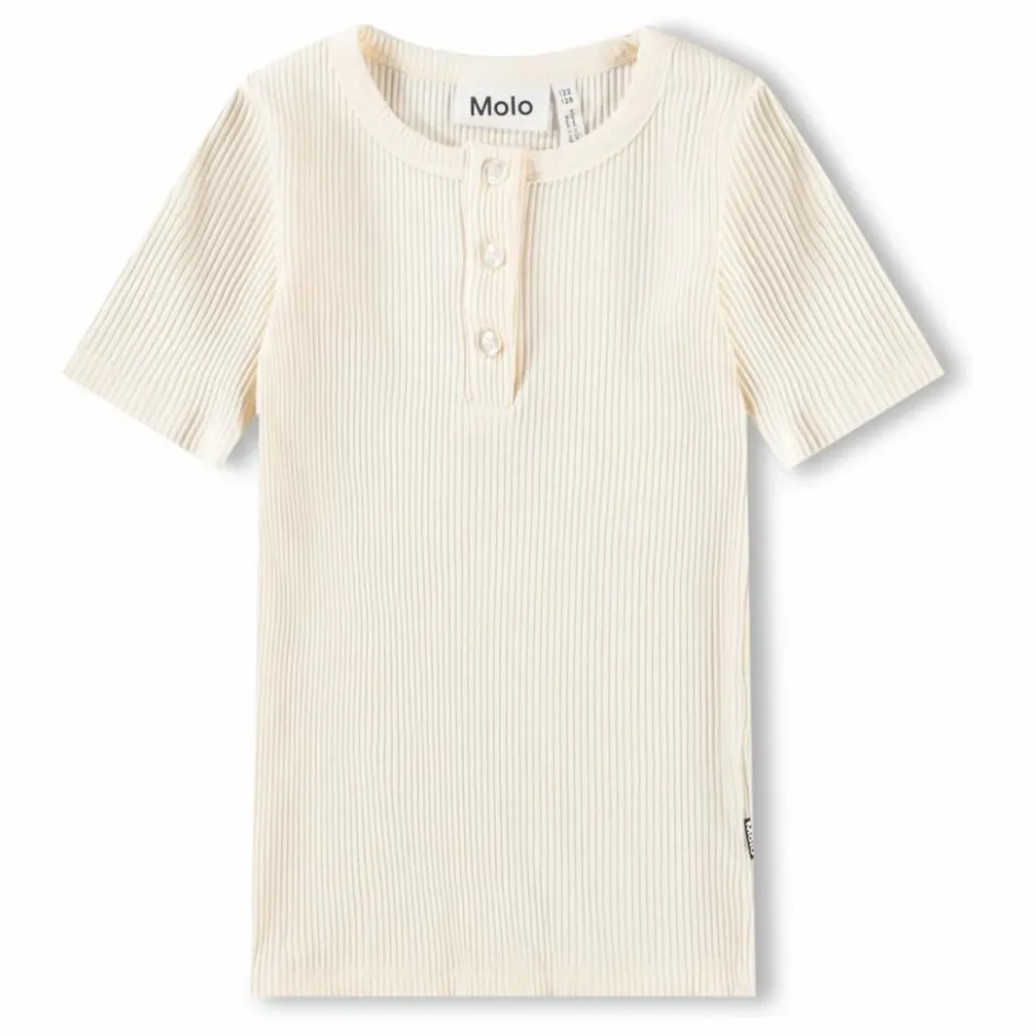 Online T-shirt Col Boutonné Côtelé Rosey | Enfant Blouses, T-Shirts|Blouses, T-Shirts