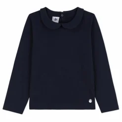 Enfant Petit Bateau Blouses, T-Shirts*T-shirt Col Claudine Coving |