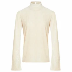 Clearance Forte Forte T-shirt Col Roulé Velours | Ivoire