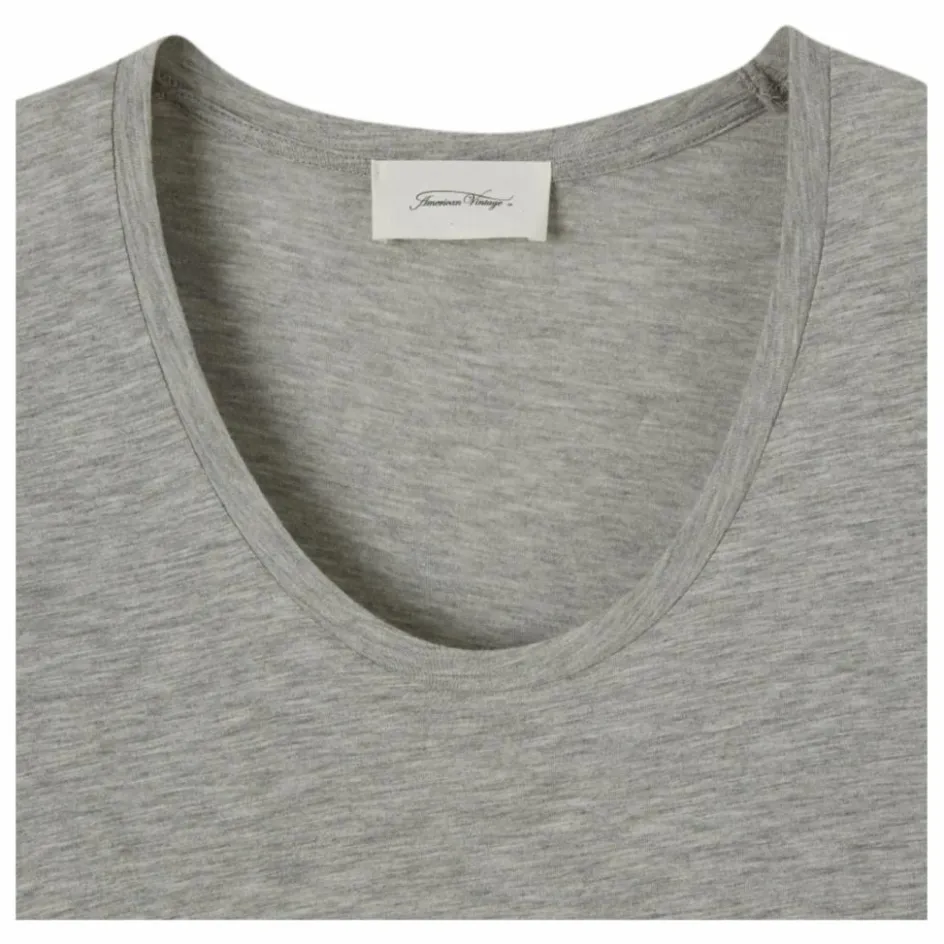 Femme American Vintage Tee-Shirts, Polos*T-shirt Col U Jacksonville |