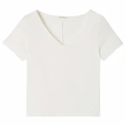 American Vintage T-shirt Col V Aksun ||Femme Tee-Shirts, Polos