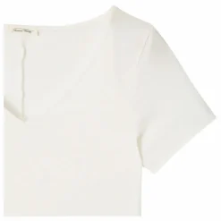American Vintage T-shirt Col V Aksun ||Femme Tee-Shirts, Polos
