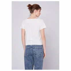 American Vintage T-shirt Col V Aksun ||Femme Tee-Shirts, Polos