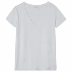 American Vintage T-shirt Col V Jacksonville ||Femme Tee-Shirts, Polos