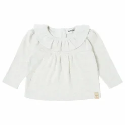 New Tocoto Vintage T-Shirt Col Volant | Ecru