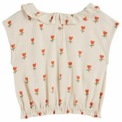 Emile et Ida T-Shirt Collerette Grande Tulipe ||Enfant Blouses, T-Shirts