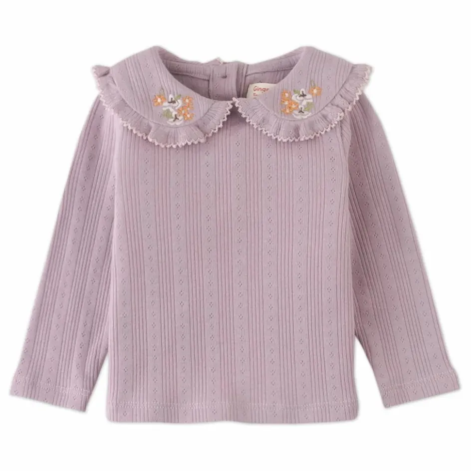 Gingersnaps T-shirt Cora | Lilas|Enfant Blouses, T-Shirts|Blouses, T-Shirts