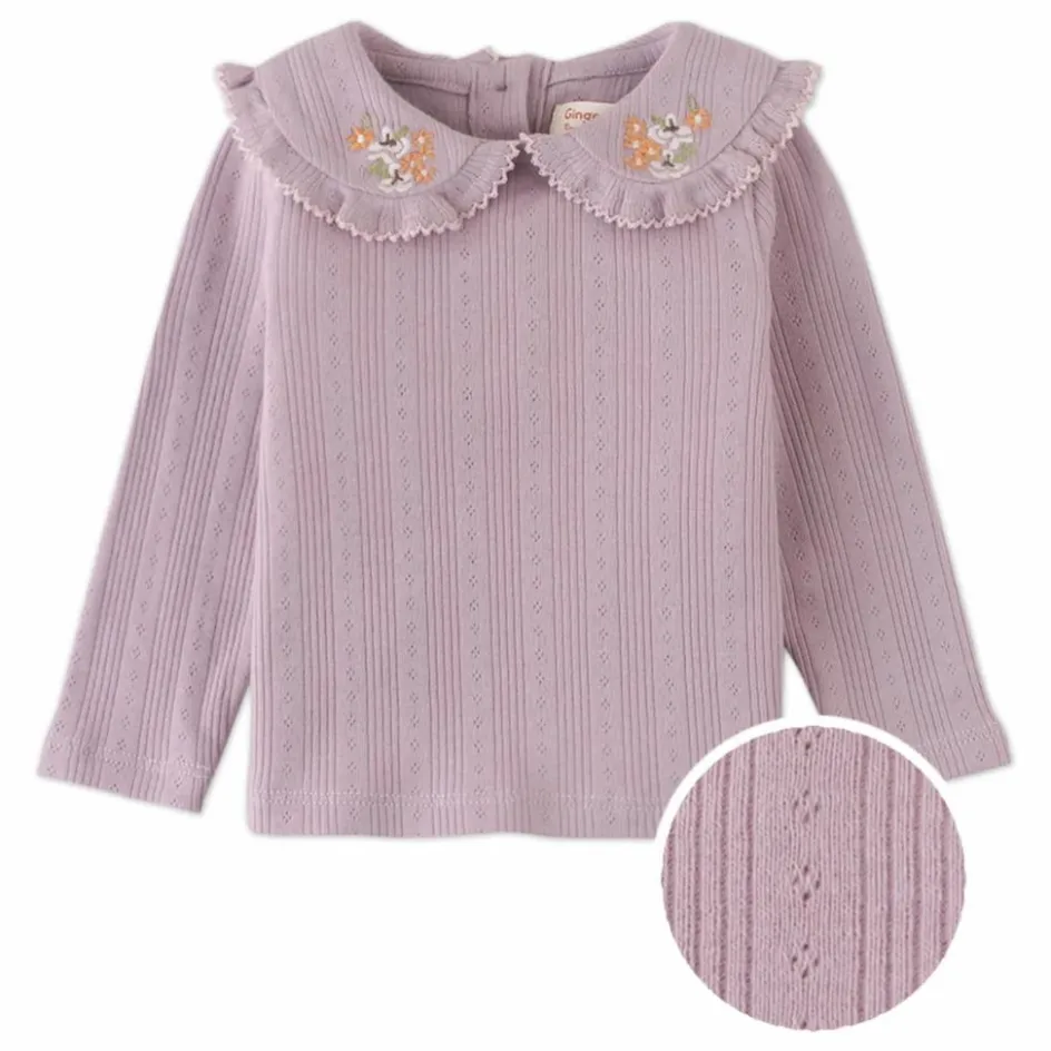 Gingersnaps T-shirt Cora | Lilas|Enfant Blouses, T-Shirts|Blouses, T-Shirts