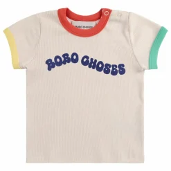 Clearance Bobo Choses T-Shirt Coton Bio | Ecru