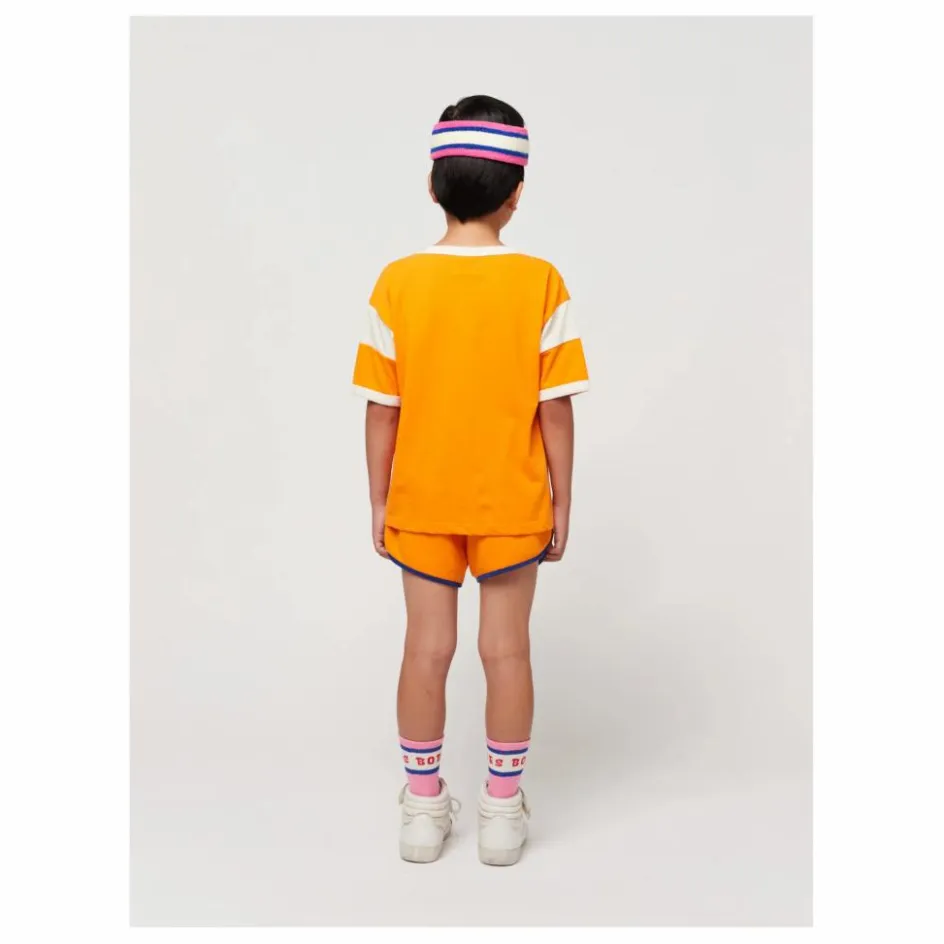 Online Bobo Choses T-Shirt Coton Bio Bicolore | Orange