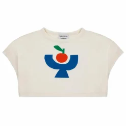 Outlet Bobo Choses T-Shirt Coton Bio Tomate | Ecru