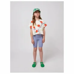 Hot Bobo Choses T-Shirt Crop Joy Coton Bio | Ecru