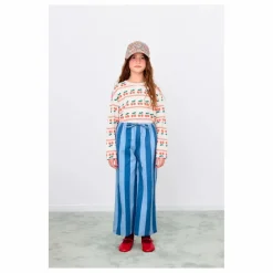 Outlet Tinycottons T-shirt Côtelé Cerises Coton Bio | Crème
