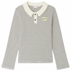 Hot T-shirt Côtelé Juanna Rayé | Enfant Blouses, T-Shirts|Blouses, T-Shirts