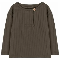 Hot Studio Bohème T-shirt Côtelé Orso Coton Bio | Taupe
