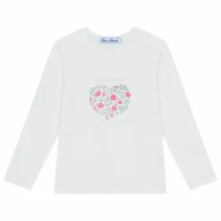 Tartine et Chocolat T-shirt Cœur ||Enfant Blouses, T-Shirts