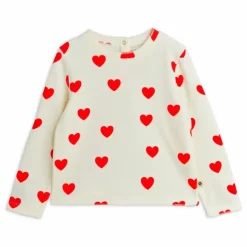 Discount T-shirt Cœurs Velours Coton Bio | Enfant T-Shirts, Chemises|Blouses, T-Shirts