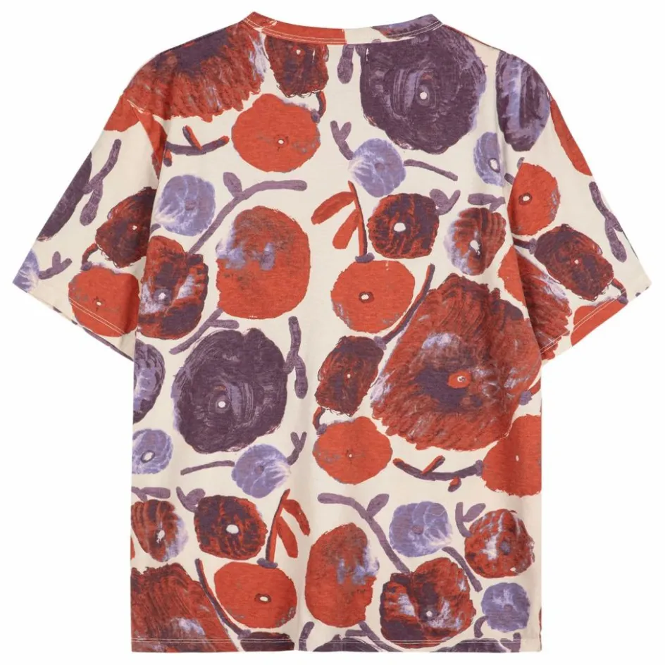 Online Bobo Choses T-shirt Dahlia Coton Bio - Collection Femme | Blanc cassé