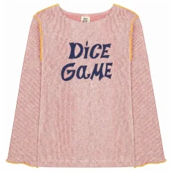T-shirt Dice Game Côtelé | Enfant Blouses, T-Shirts