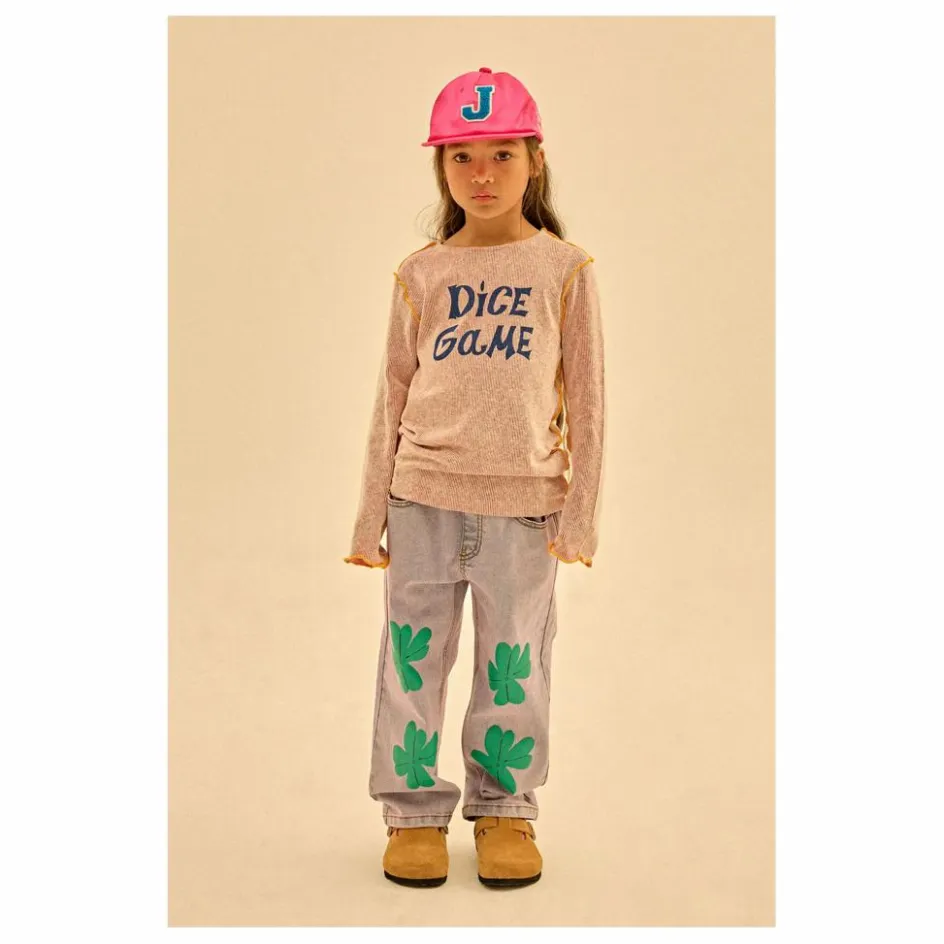 T-shirt Dice Game Côtelé | Enfant Blouses, T-Shirts