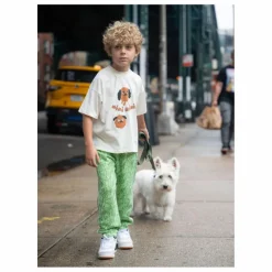 Enfant Mini Rodini T-Shirts, Chemises|Blouses, T-Shirts*T-shirt Doggies Coton Bio |