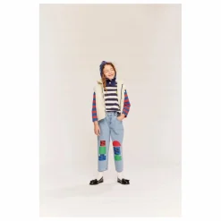 Wynken T-shirt Duo Stripe Coton Bio | Bleu