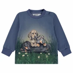 Molo T-shirt Eloy Chiens Coton Bio || T-Shirts, Chemises|Blouses, T-Shirts