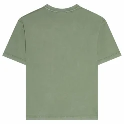 Discount Hundred Pieces T-shirt Finn Coton Bio | Vert kaki