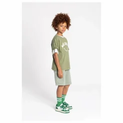Discount Hundred Pieces T-shirt Finn Coton Bio | Vert kaki