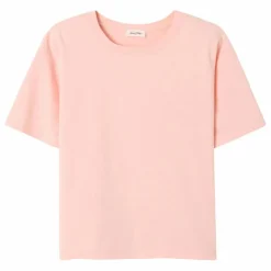 Sale American Vintage T-shirt Fizvalley | Rose poudré