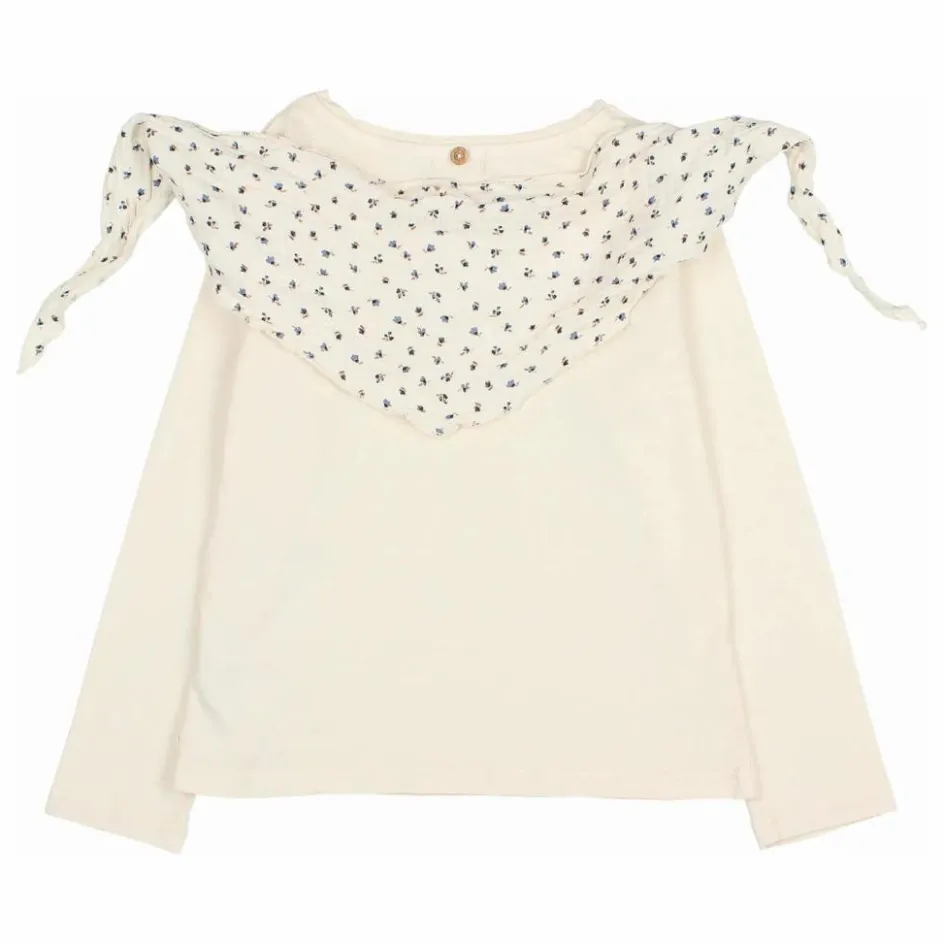 Enfant Búho Blouses, T-Shirts*T-shirt Foulard Gaze de Coton Bio |