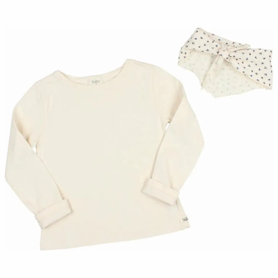 Enfant Búho Blouses, T-Shirts*T-shirt Foulard Gaze de Coton Bio |