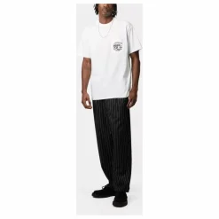 Hot Carhartt WIP T-shirt Fragments Pocket Coton Bio | Blanc
