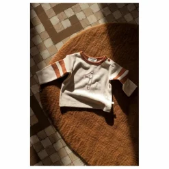 Online 1+ in the family T-shirt Franz | Beige chiné