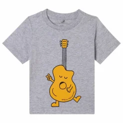 New Stella McCartney Kids T-shirt Guitare | Gris