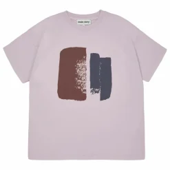 Outlet Main Story T-shirt Imprimé Coton Bio | Lilas tLilas