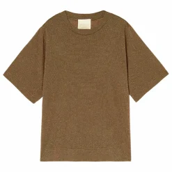 Femme Momoni Tee-Shirts, Polos*T-shirt Iora Métallisé |