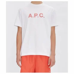 New A.P.C. T-shirt James Coton Bio | Blanc