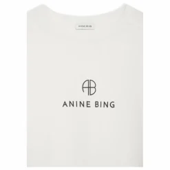 Anine Bing T-shirt Jaylin Monogram | Ivoire