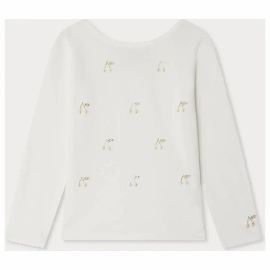 Enfant Bonpoint Blouses, T-Shirts|Blouses, T-Shirts*T-shirt Jibou Jersey Coton Bio |