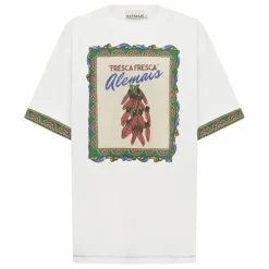 Hot Alémais T-shirt Katerina Chilli Coton Bio | Crème