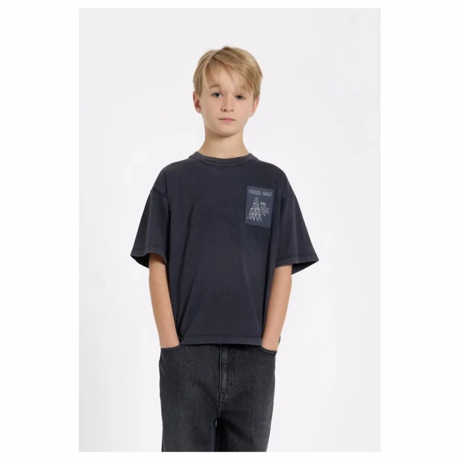 Outlet Finger in the nose T-shirt King Coton Bio | Noir