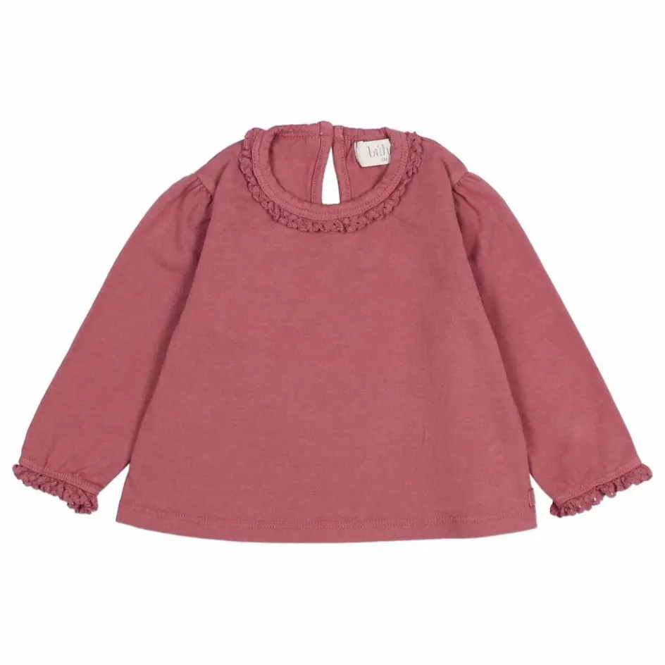 Búho T-shirt Lace Bébé Coton Bio || Blouses, T-Shirts