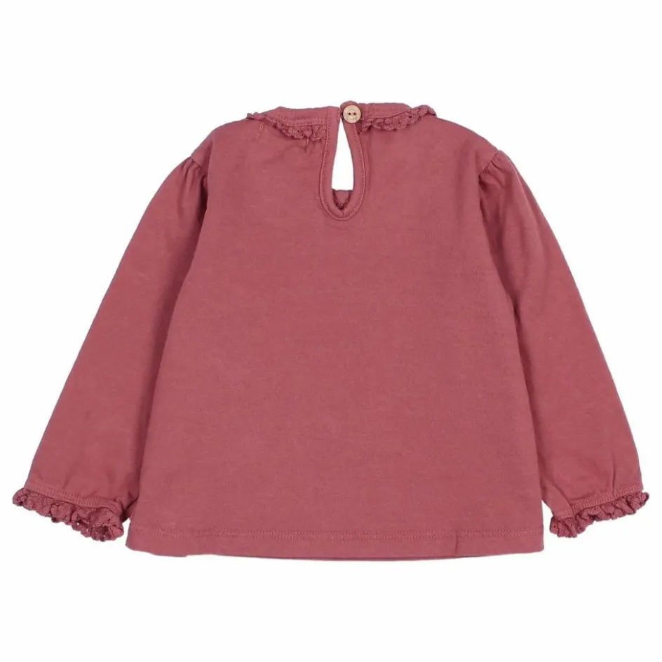 Búho T-shirt Lace Bébé Coton Bio || Blouses, T-Shirts