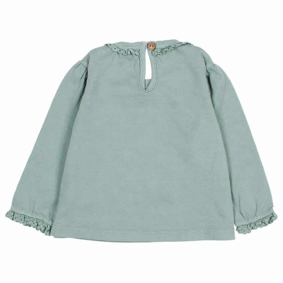 Búho Blouses, T-Shirts*T-shirt Lace Bébé Coton Bio |